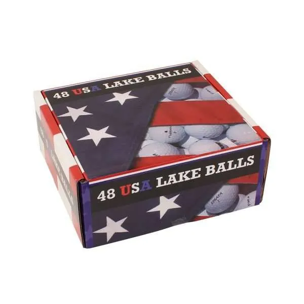 Caja de bolas de lago USA Grado C 48 Unidades