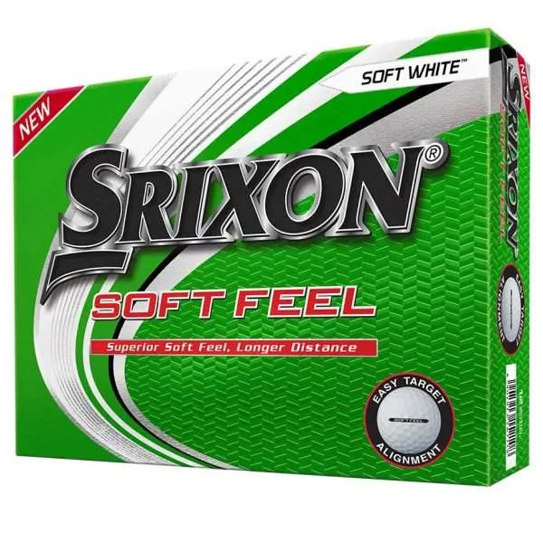 Bolas de golf Srixon Soft Feel Blanco