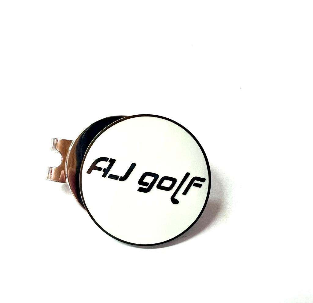 Clip de Gorra y Marcador AJ Golf