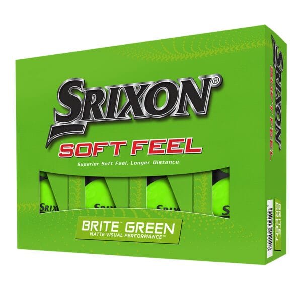 Bolas de golf Srixon Soft Feel Verde Mate