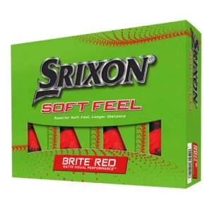 Bolas de golf Srixon Soft Feel Rojo Mate