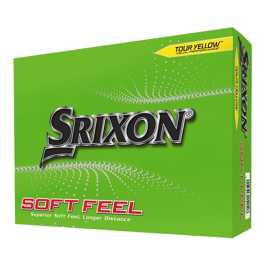 Bolas de golf Srixon Soft Feel Amarillo