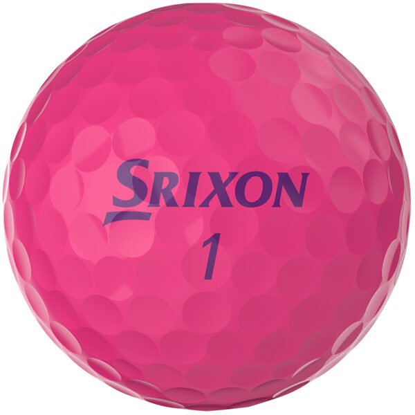 Bolas de golf Srixon Mujer Soft Feel Rosa Pasión - Imagen 2