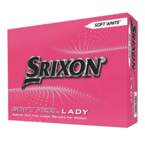 Bolas de golf Srixon Mujer Soft Feel Blaco
